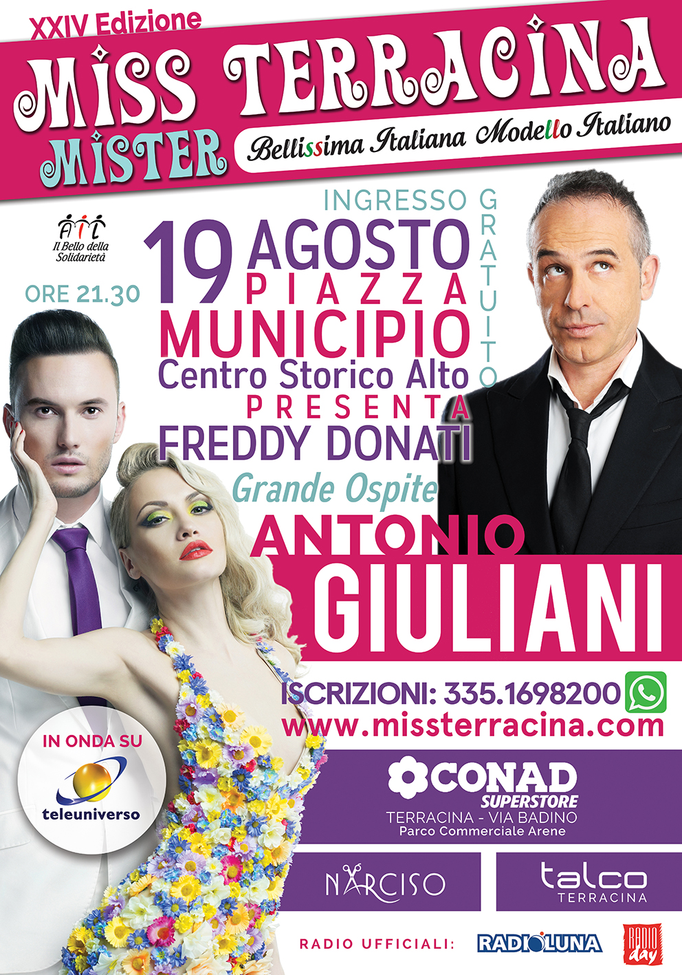 MISS E MISTER TERRACINA 2016