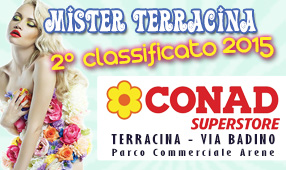 Mister Terracina 2° classificato 2015