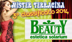 Mister Terracina 3° classificato 2014